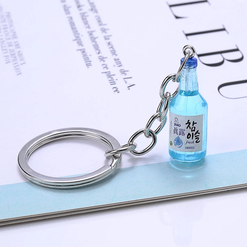bottle trinkets rainbow