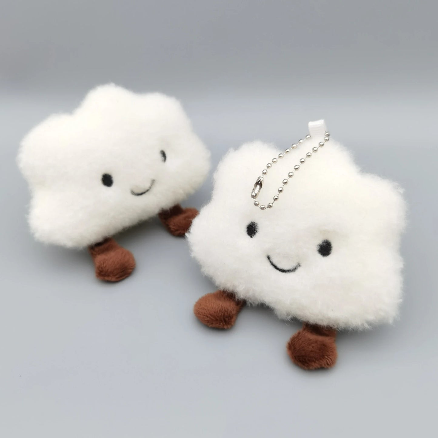 Cloudy friend keychain