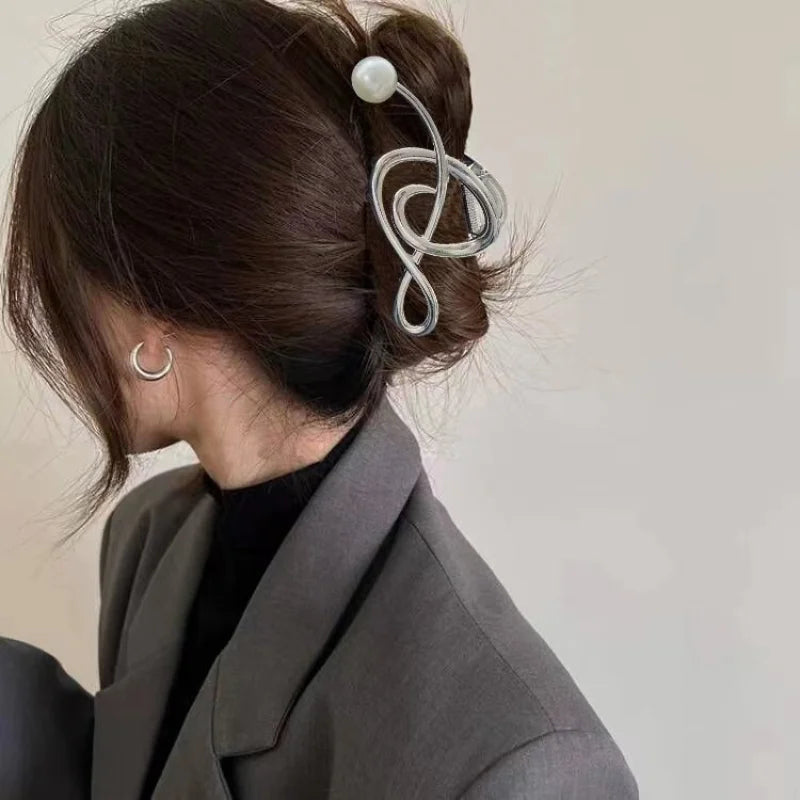Musical note piano hairclip