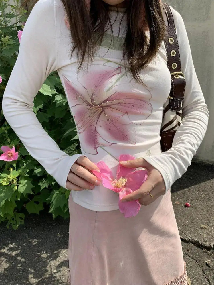 Pink flower nights