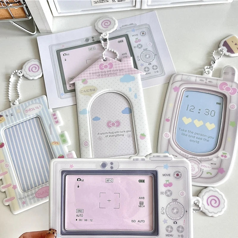 Creative bubbly cute photo card holders