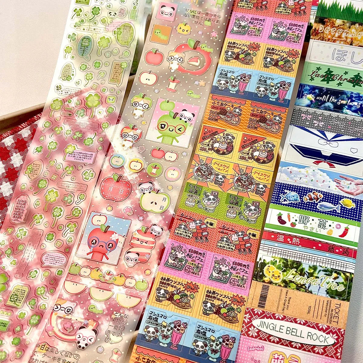 Sticker Tapes Four-leaf Clover Deco edition