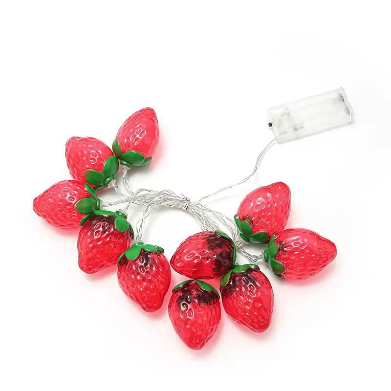 6.5FT 0LEDS Strawberry String Lights
