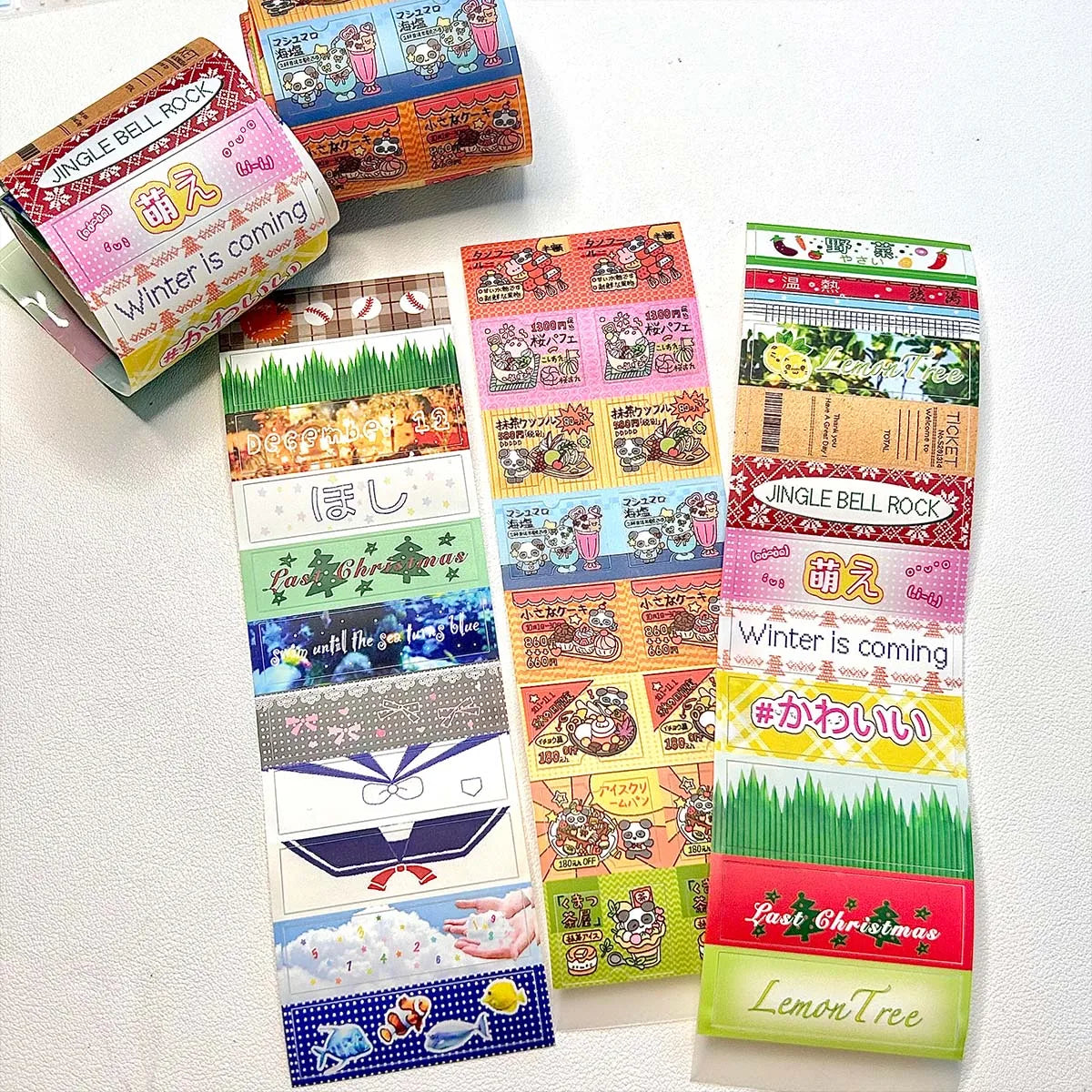 Sticker Tapes Four-leaf Clover Deco edition