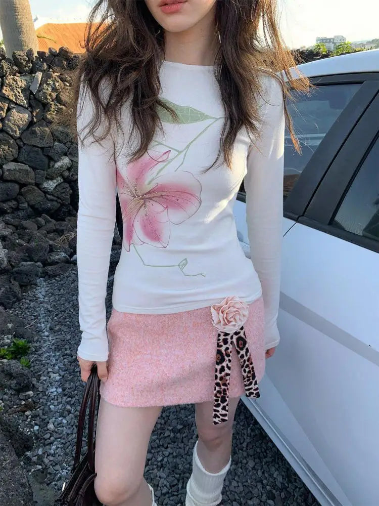 Pink flower nights