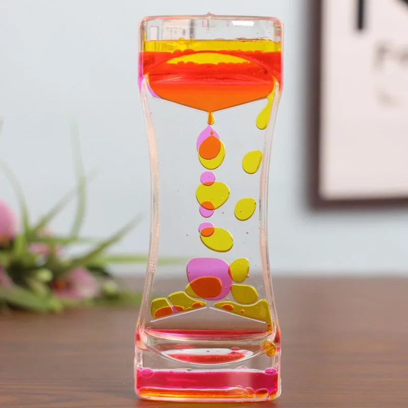 Frutiger aero bubbler hourglass decoration