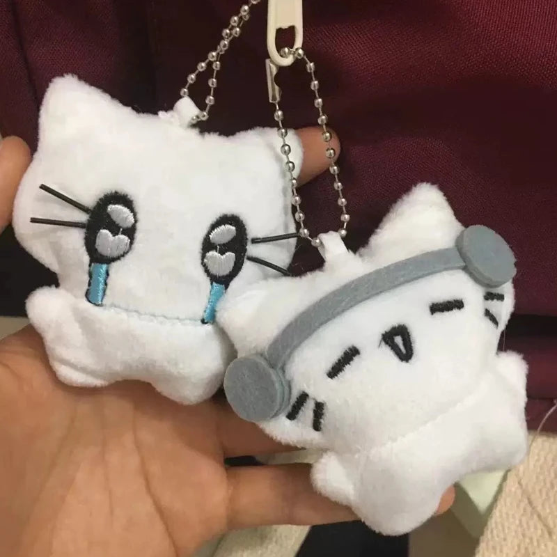Cute kitten plushie trinkets