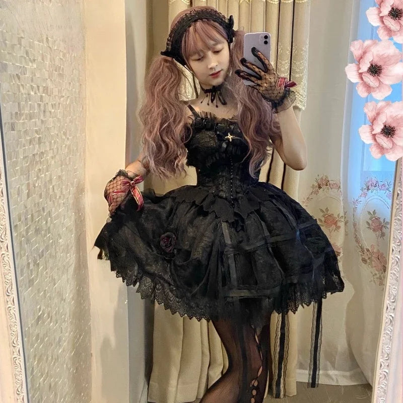 Gothic lolita bride set
