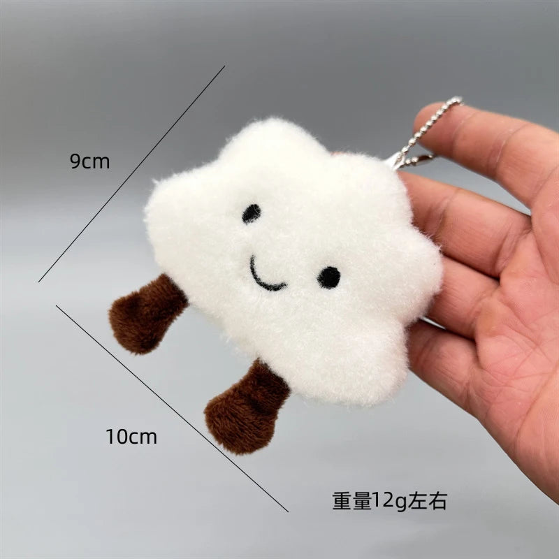 Cloudy friend keychain