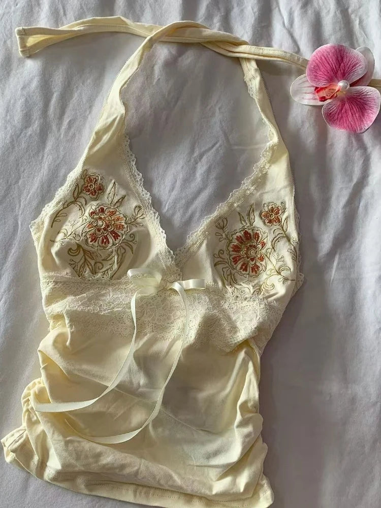 Vintage girl summer top