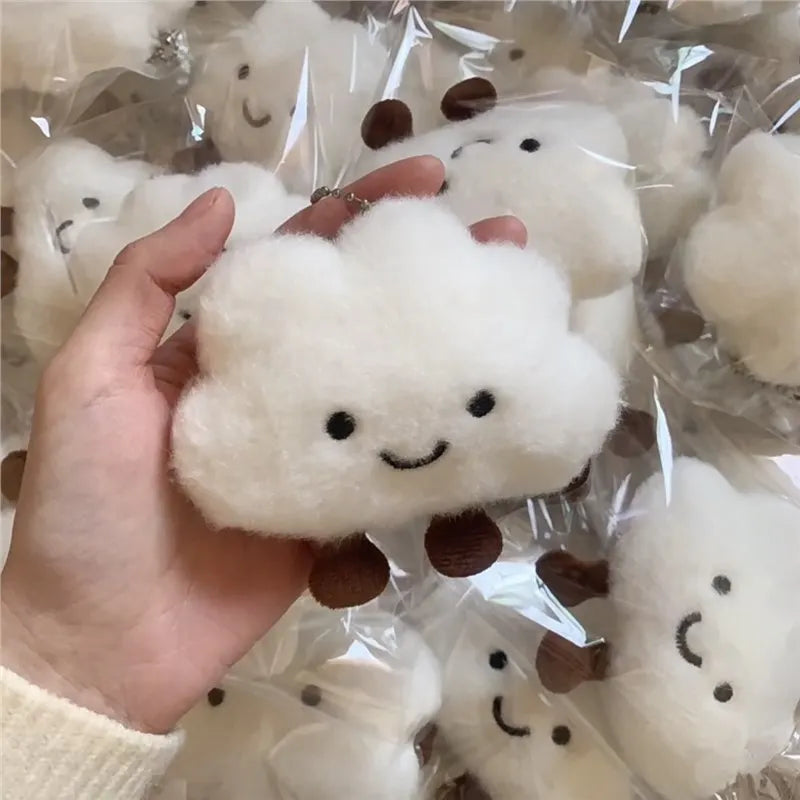 Cloudy friend keychain