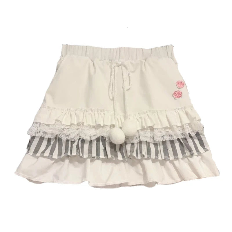 soft piano kawaii skirt