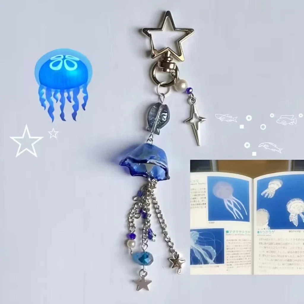Jellyfish ocean trinket