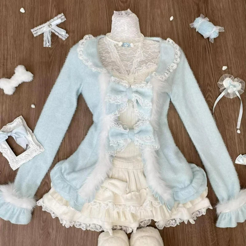 Sweet blue shoujo 3pcs set