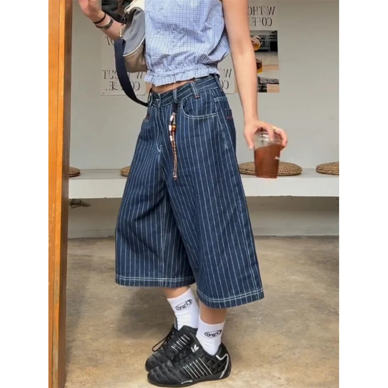 Light blue Cargo Harajuku jeans