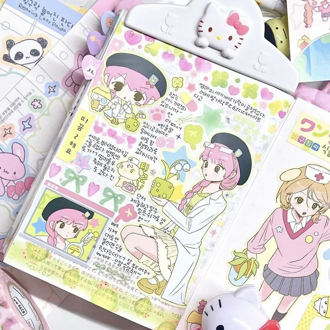 All girls sticker sheets 1pc