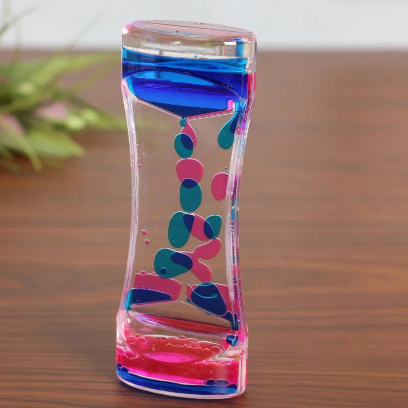 Frutiger aero bubbler hourglass decoration