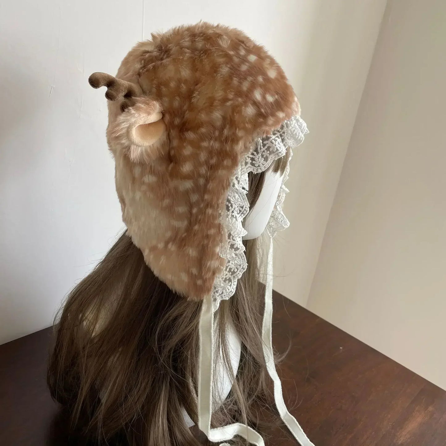 deer & Woolie Snuggle Hat