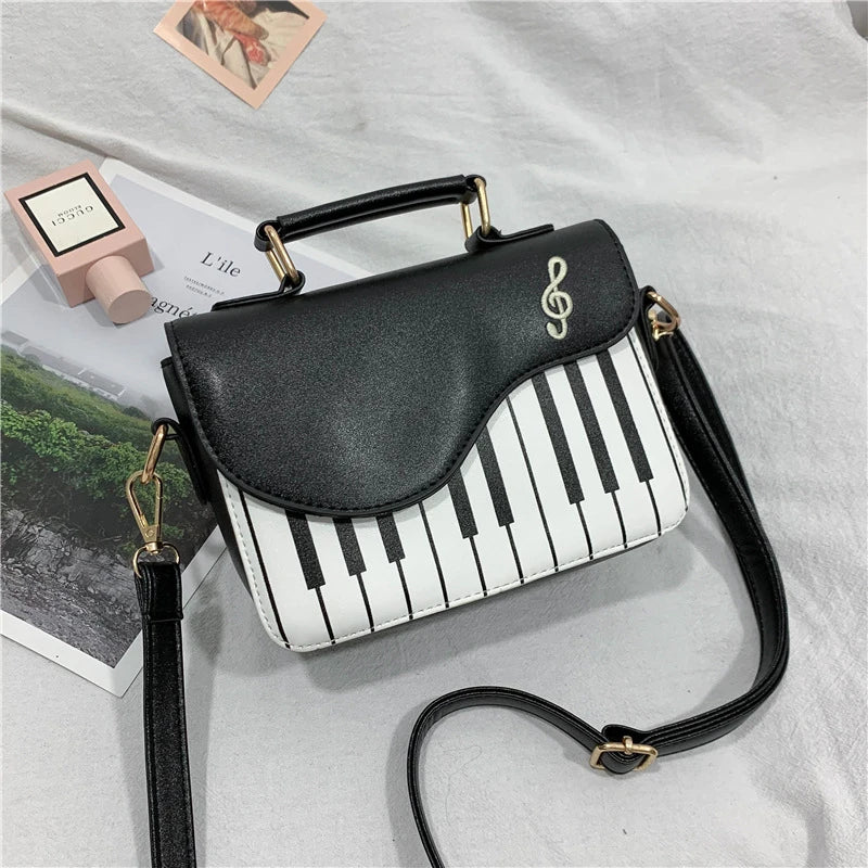 Mini Piano hand & shoulder bag