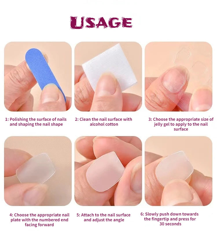 Ocean Shell Press On Nails