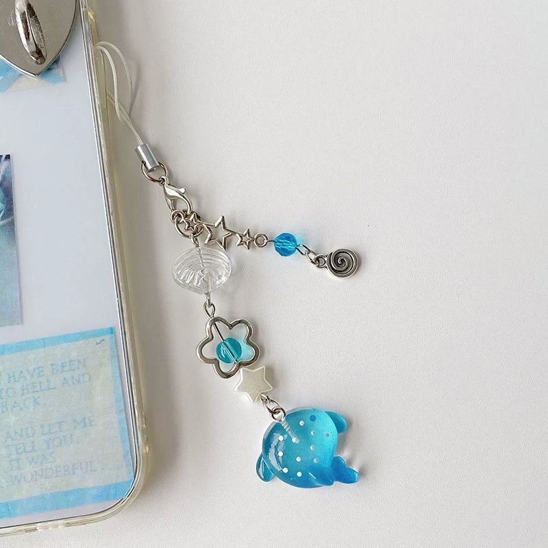 Cute ocean shark trinket