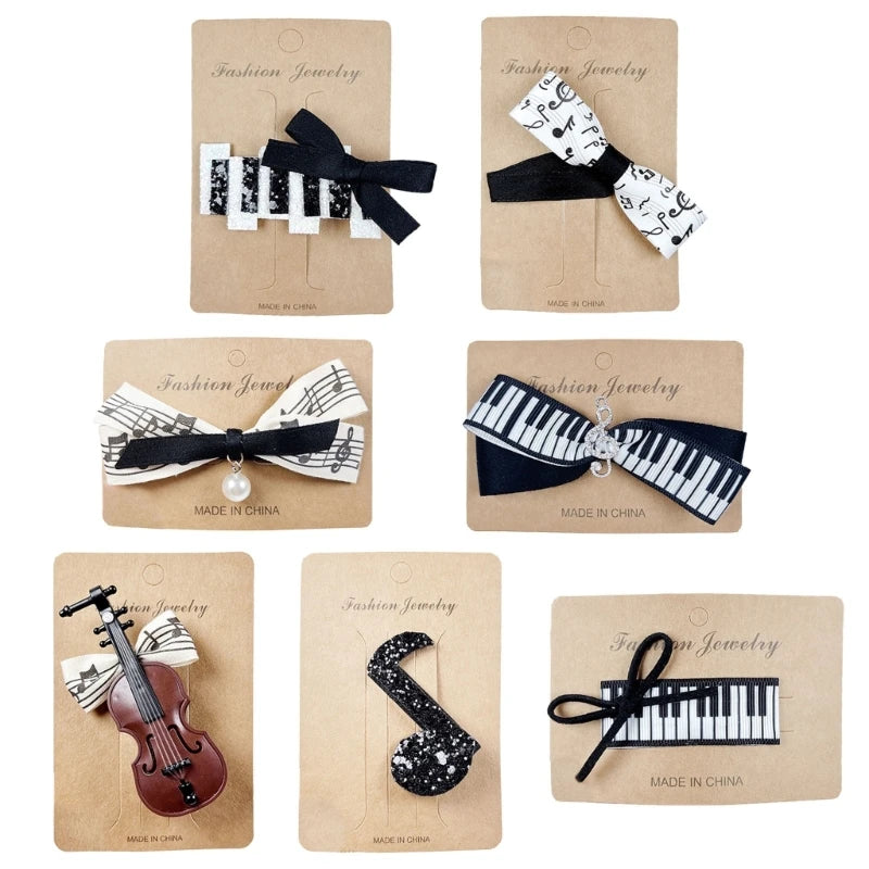 Musical hair clips