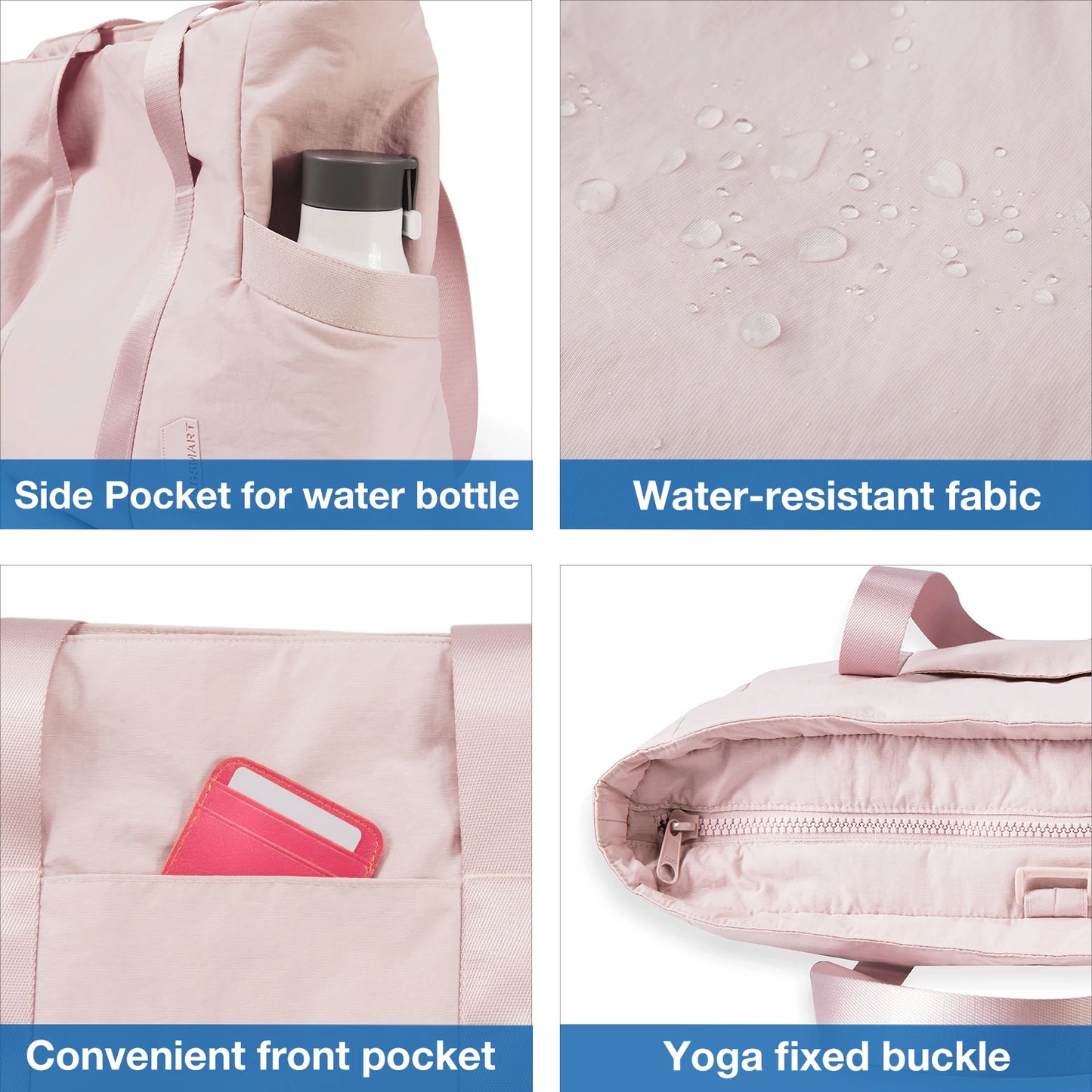 smart yoga travel tote fluf cloud bag