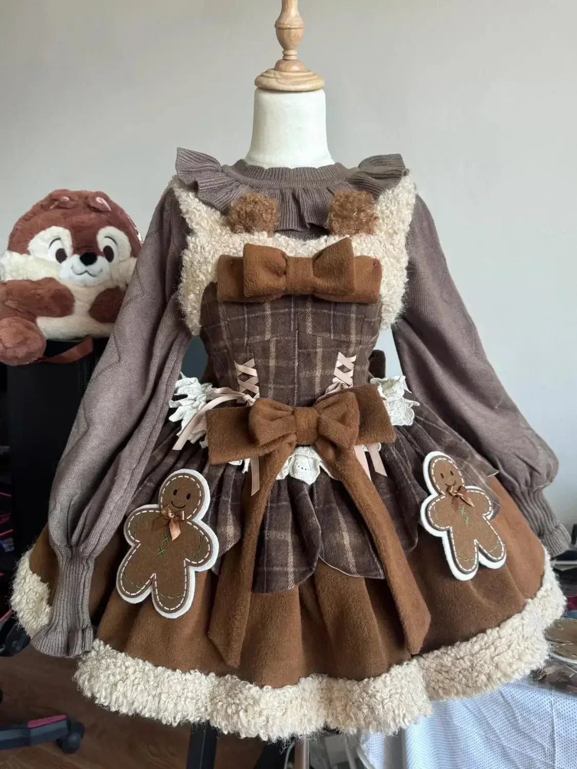 Gingerbread lolita set