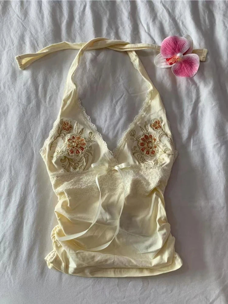 Vintage girl summer top