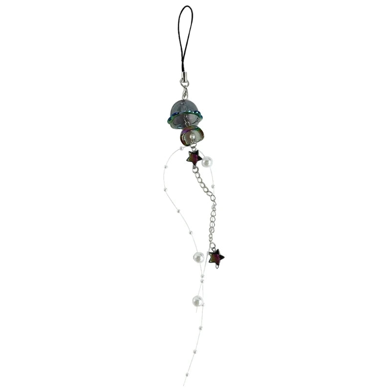 Jellyfish phone charms
