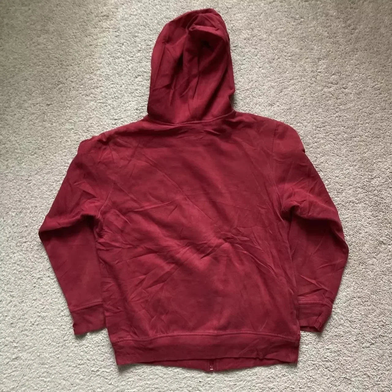 Red skating hoodie