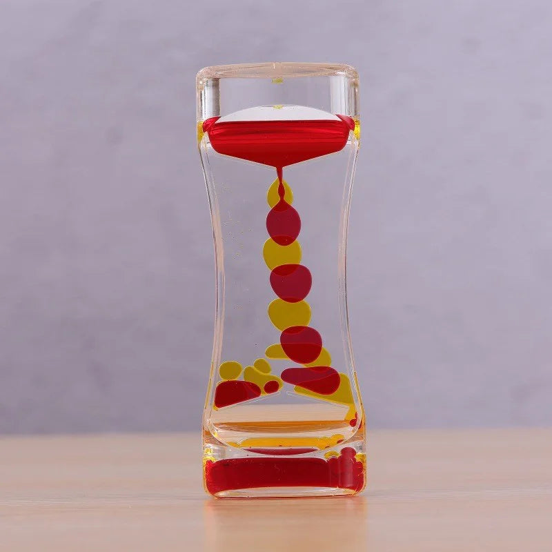 Frutiger aero bubbler hourglass decoration