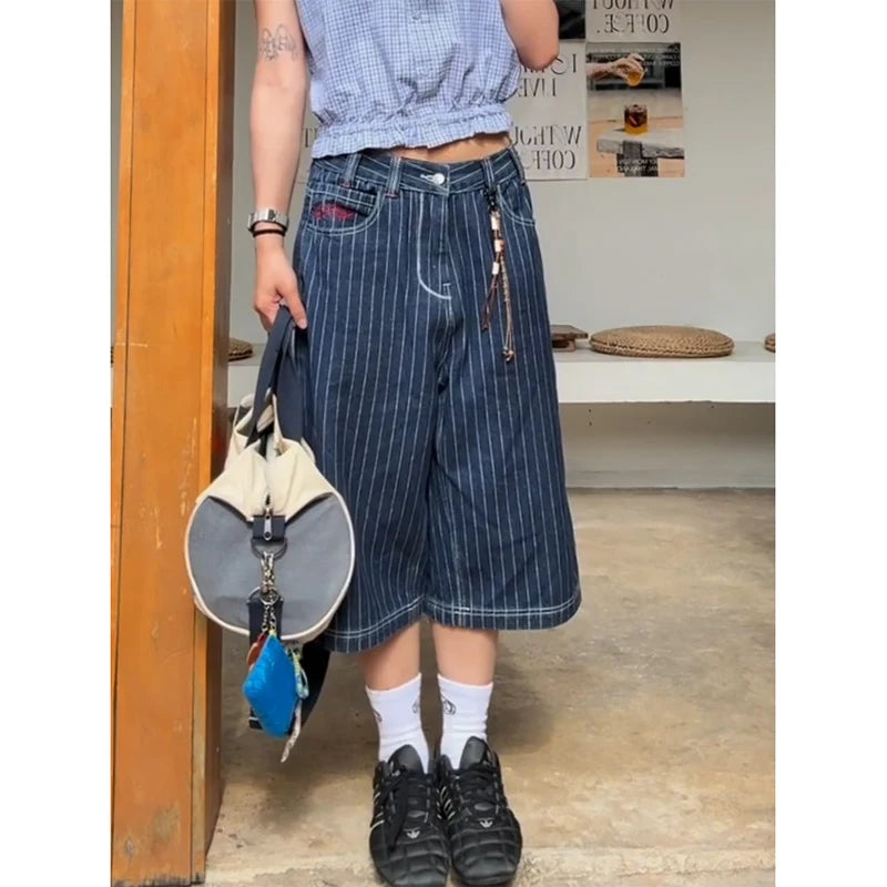 Light blue Cargo Harajuku jeans