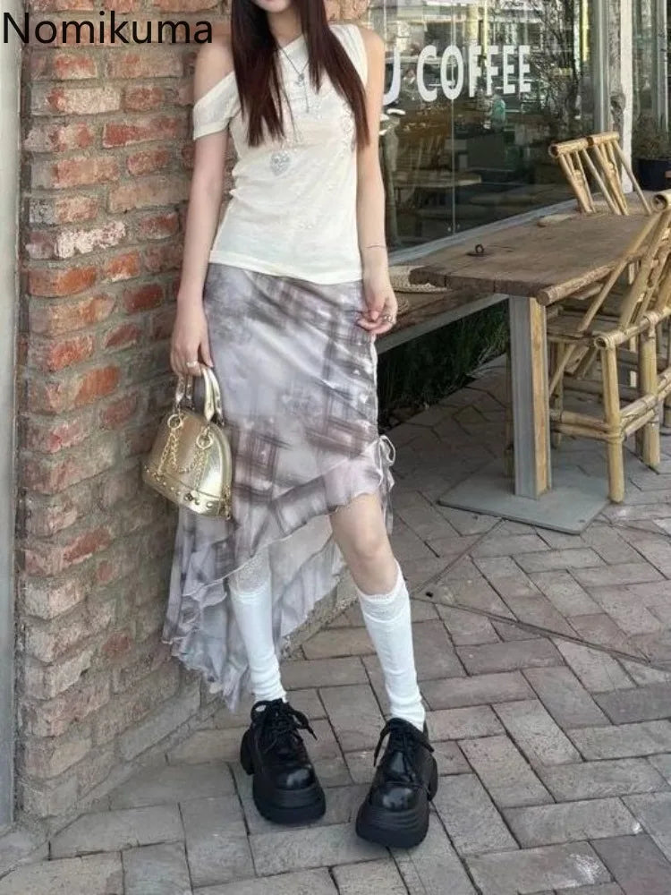 Pearl Clover Y2K top
