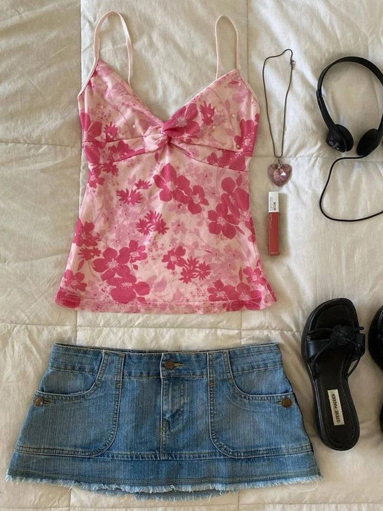 Beach Hibiscus Flower Top