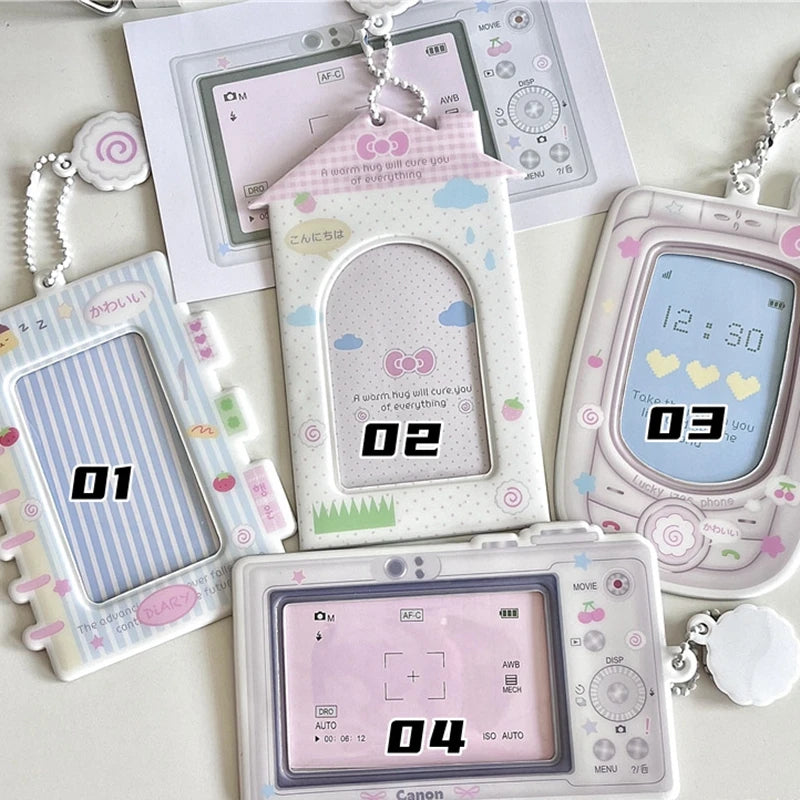 Creative bubbly cute photo card holders