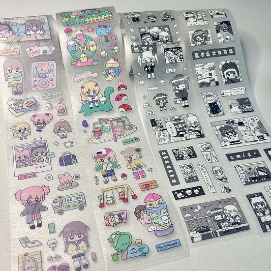 Chibi deo sticker manga