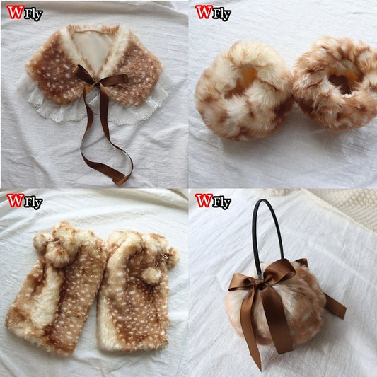 Whimsical Deer Collection: Cute Earmuffs, Apparel & More