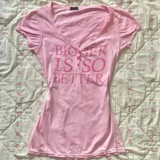 Pink love tee