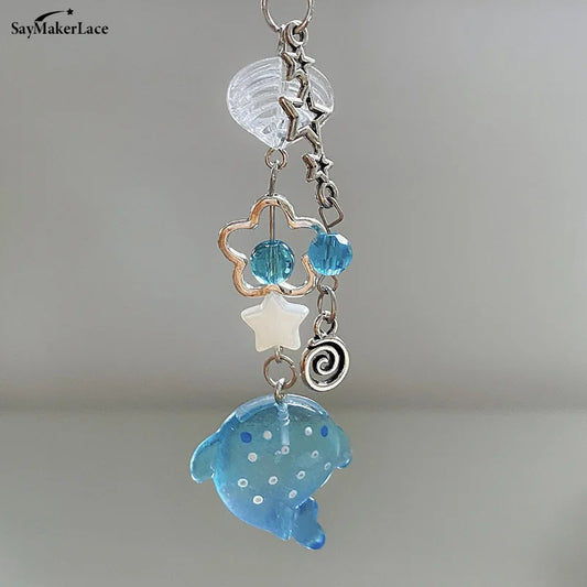 Cute ocean shark trinket