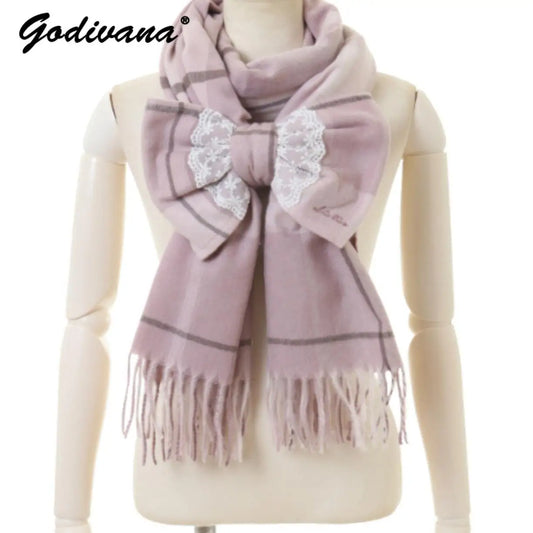 Cute Bow Shoujo Scarf