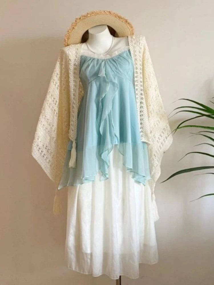 Beach flowy summer dresses