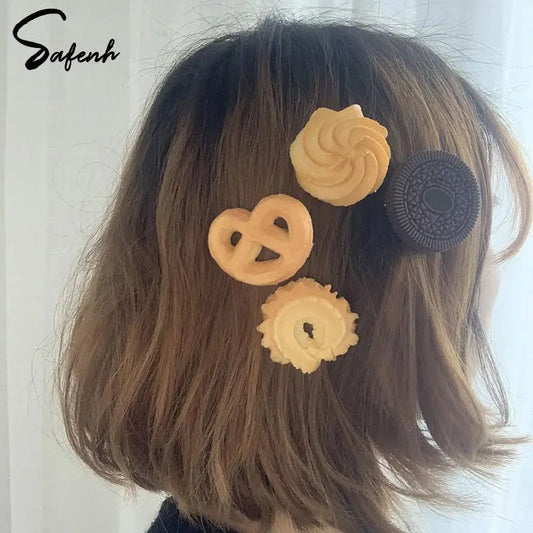 1Pcs kawaii bakery sweets hairlip