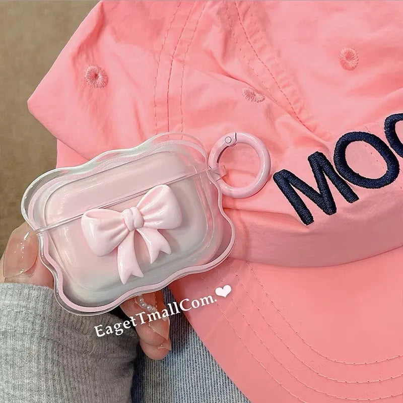 Bow coquette AirPods case