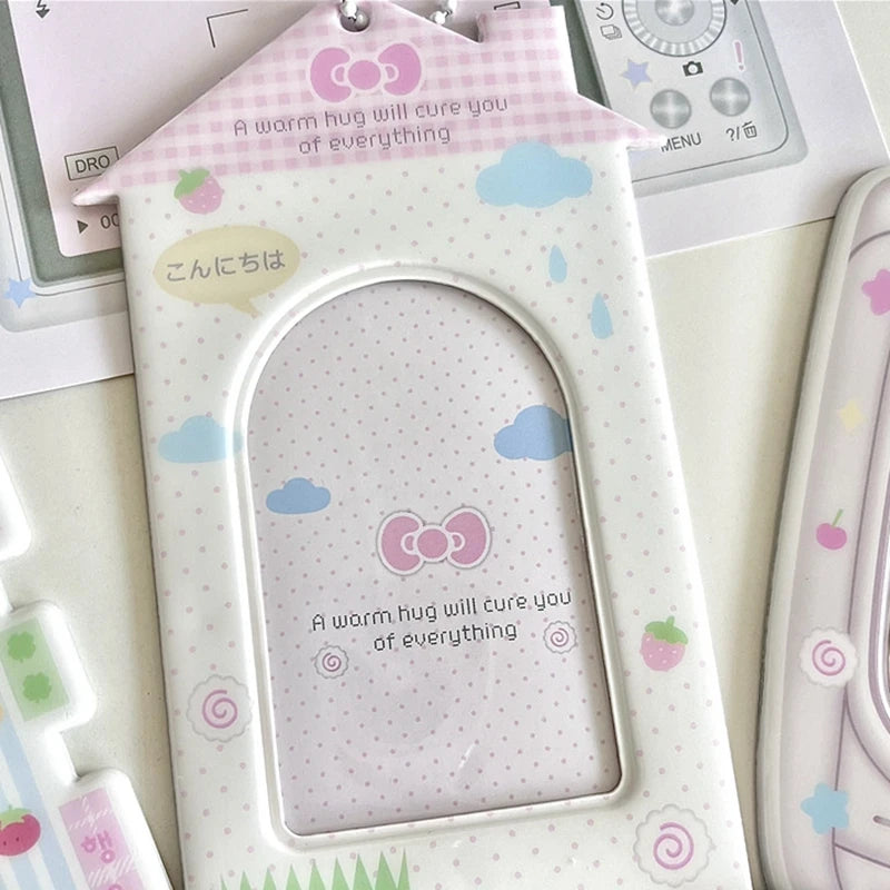 Creative bubbly cute photo card holders