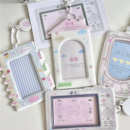 Creative bubbly cute photo card holders