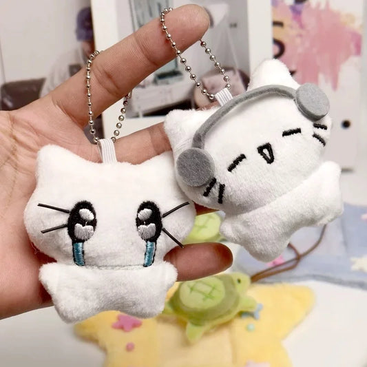 Cute kitten plushie trinkets