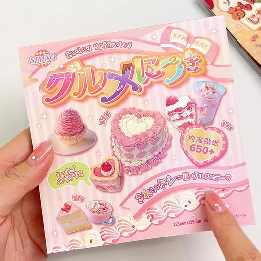 30 pcs foodz & more sticker book