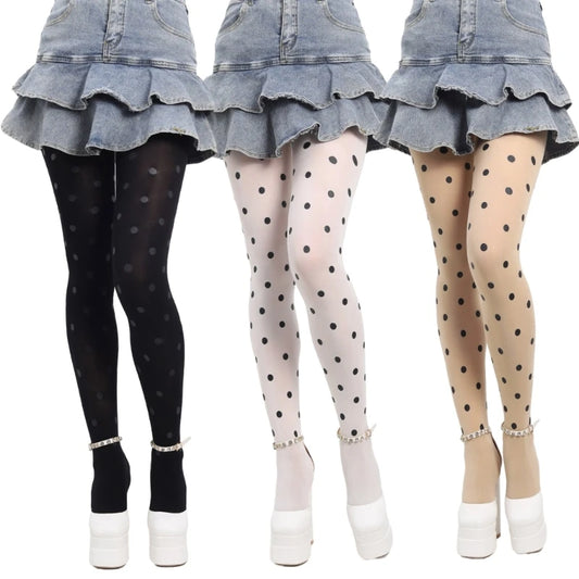 Polka dot leggings