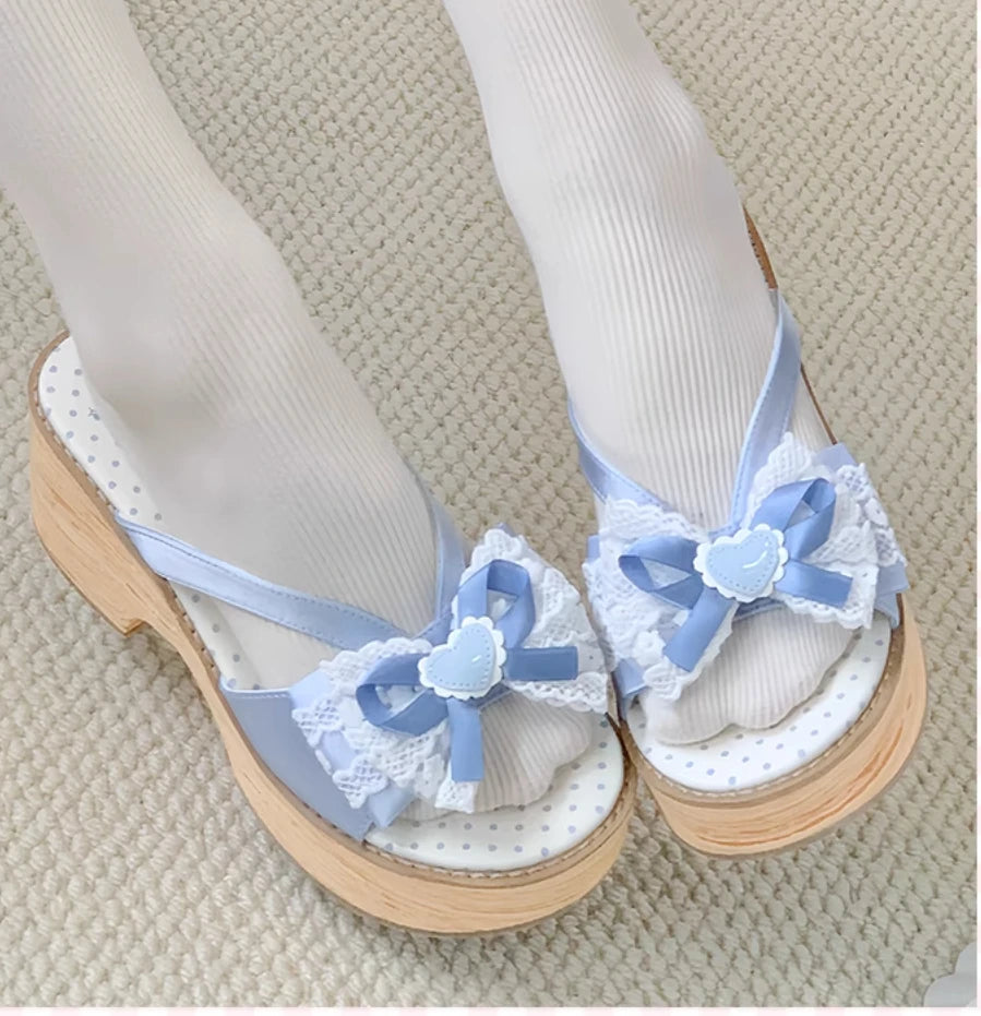 Japanese Lolita Sandals bow